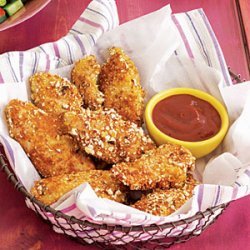 Popcorn-Crusted Chicken Strips