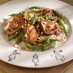 Pork, Cashew, and Green Bean Stir-Fry