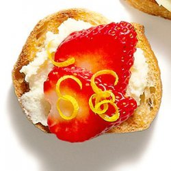 Strawberry Mascarpone Bruschetta