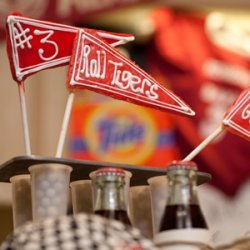 Pennant Sugar Cookies