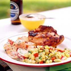 Grilled Chicken with White Barbecue Sauce