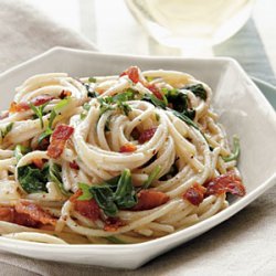 Pasta Carbonara Florentine