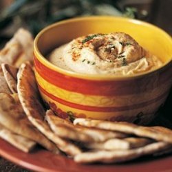 Garlic Hummus.