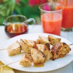 Grilled French Toast Kebabs