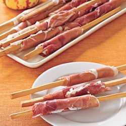 Prosciutto-Wrapped Breadsticks