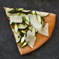 Asparagus and Zucchini Pizza (So-Slimming Slice)