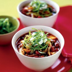 Red Bean and Poblano Chili