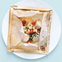 Scallops in Parchment