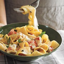 Creamy Lobster Pappardelle