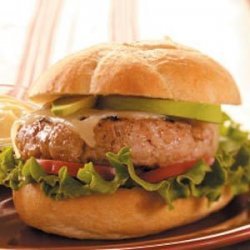 Apple 'n' Pork Burgers