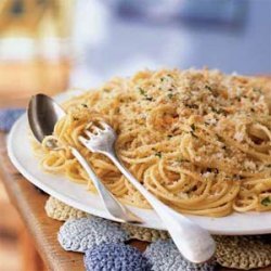 Spaghetti with Anchovies and Breadcrumbs