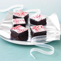 Peppermint-topped Brownies