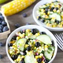 Blueberry Corn Salad