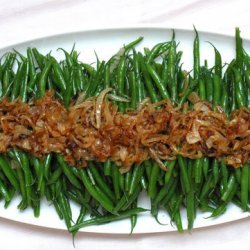 Green Bean Salad with Caramelized Onions