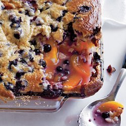 Blueberry-Peach Cobbler