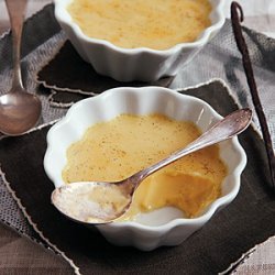 Vanilla Bean Baked Custard