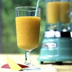 Mango-Mint-Rum Slush