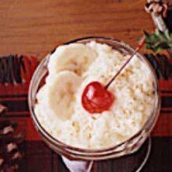 Banana Tapioca Pudding