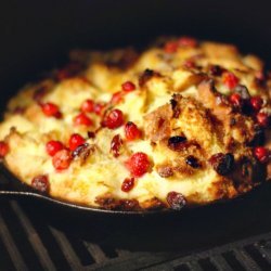 Cranberry Bread Pudding