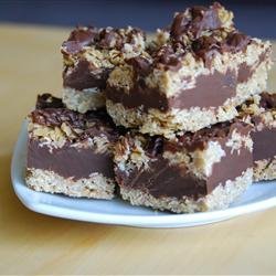 No Bake Chocolate Oat Bars