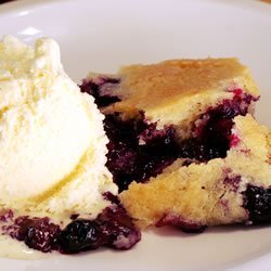 Best Ever Blueberry Cobbler