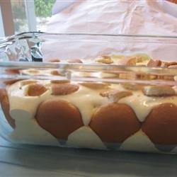 Uncooked Banana Pudding