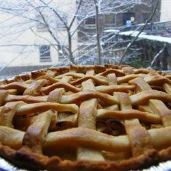 Glazed Apple Cream Pie