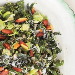 Kale & Brussels Sprout Salad