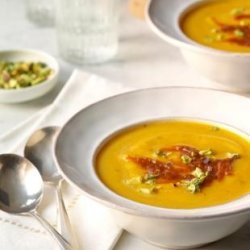 Butternut Squash Soup with Pumpkin Butter