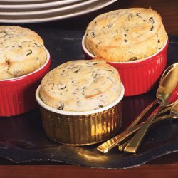 Spinach-Parmesan Soufflés