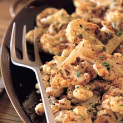 Cauliflower with Mustard-Lemon Butter