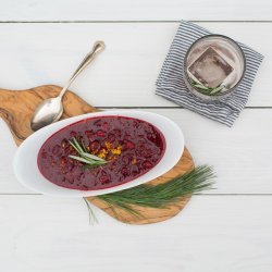 Bourbon Cranberry Sauce