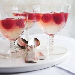 Prosecco-Raspberry Gelée