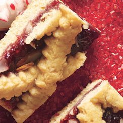 Raspberry Linzer Torte Bars