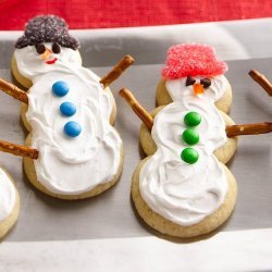 Sugar-Cookie Snowmen