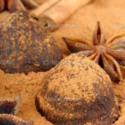 Chocolate Star Anise Truffles