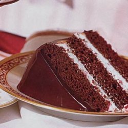 Peppermint Fudge Cake