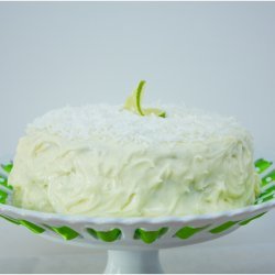 Coconut Cake with Lime Curd