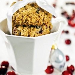 Orange Cranberry Oatmeal Cookies