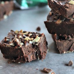 Dark Chocolate Mint Fudge