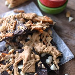 Double Chocolate Peanut Butter Bark