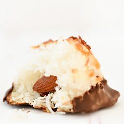 Chocolate-Dipped Coconut Macaroons