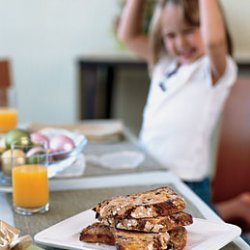 Cardamom and Orange Panettone Toast