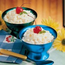 Pineapple Rice Pudding