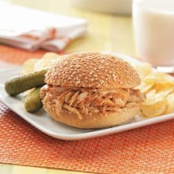 Barbecued Chicken Sandwiches