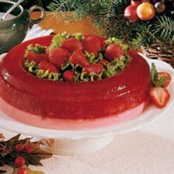 Molded Strawberry Salad