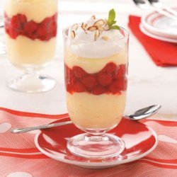 Pretty Cherry Parfaits