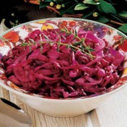 Sweet-Sour Red Cabbage