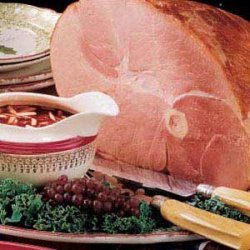 Ham with Cherry Sauce