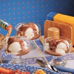 Chocolate Pudding Sundaes